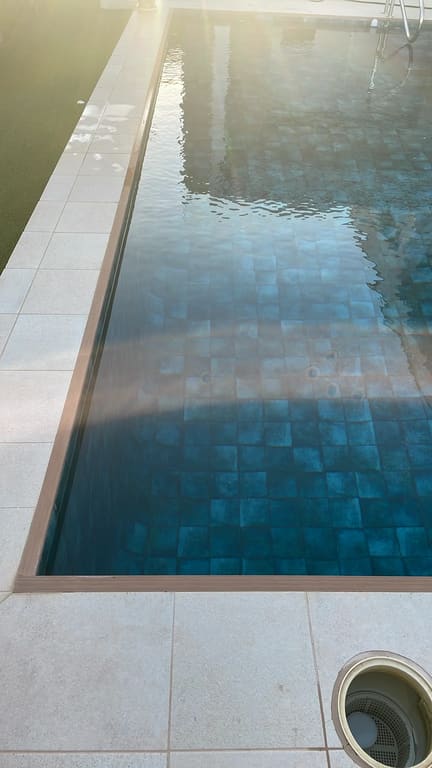Service complete, pool crystal clear