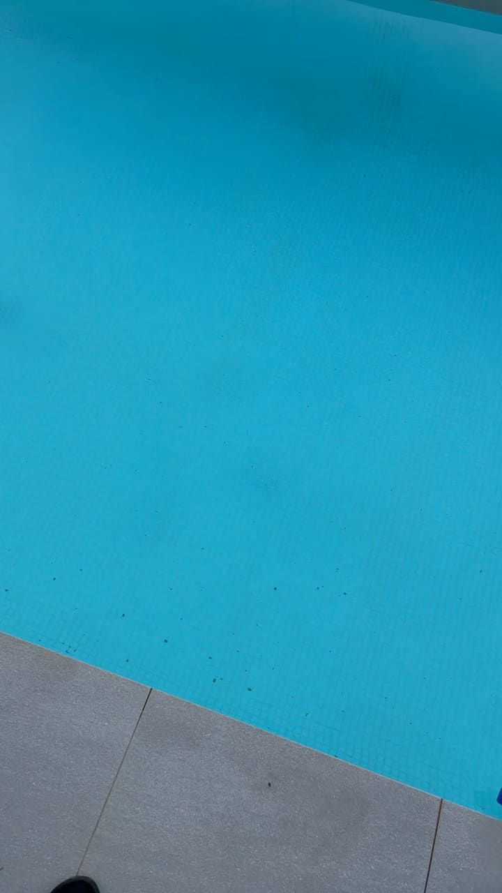 After: Pool left clean and clear
