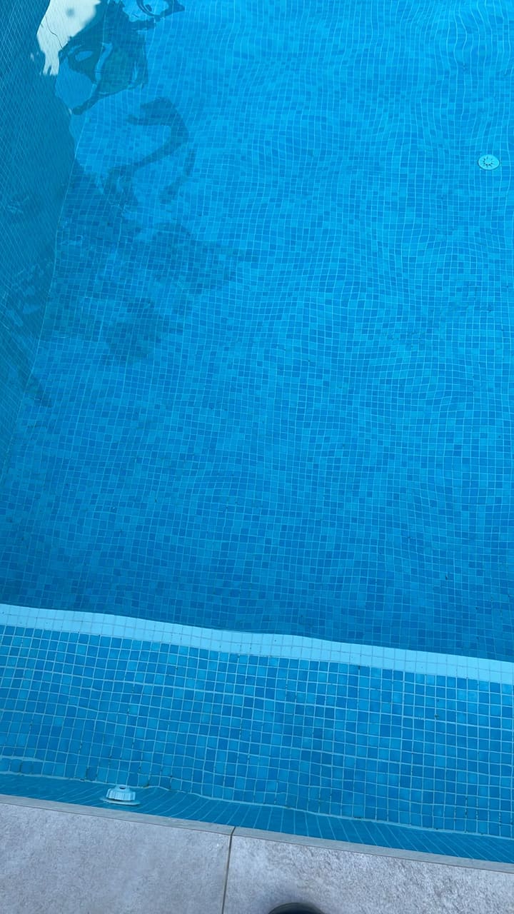 After: Pool left clean and clear