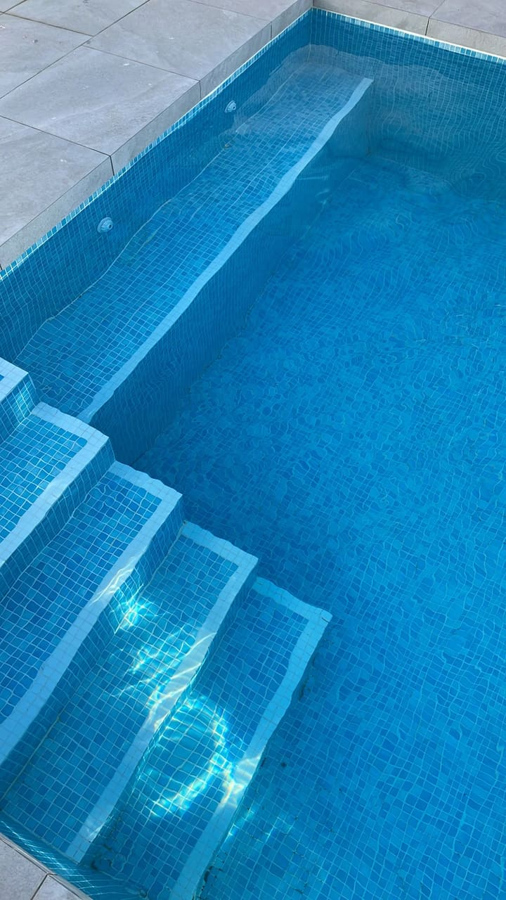 After: Service complete, pool crystal clear