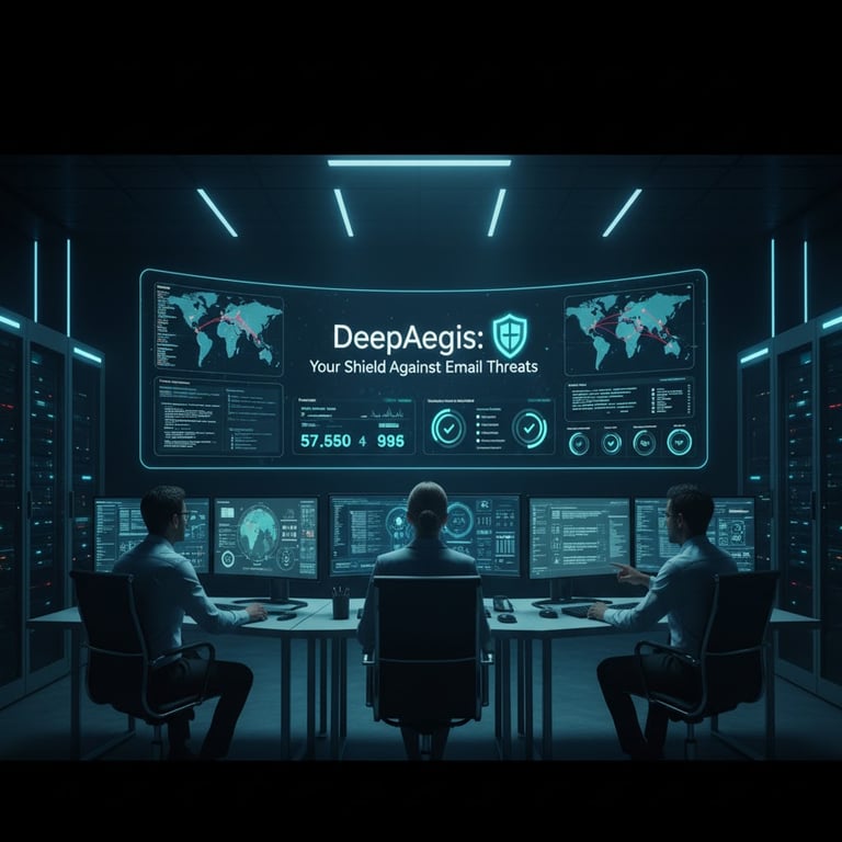 DeepAegis platform interface