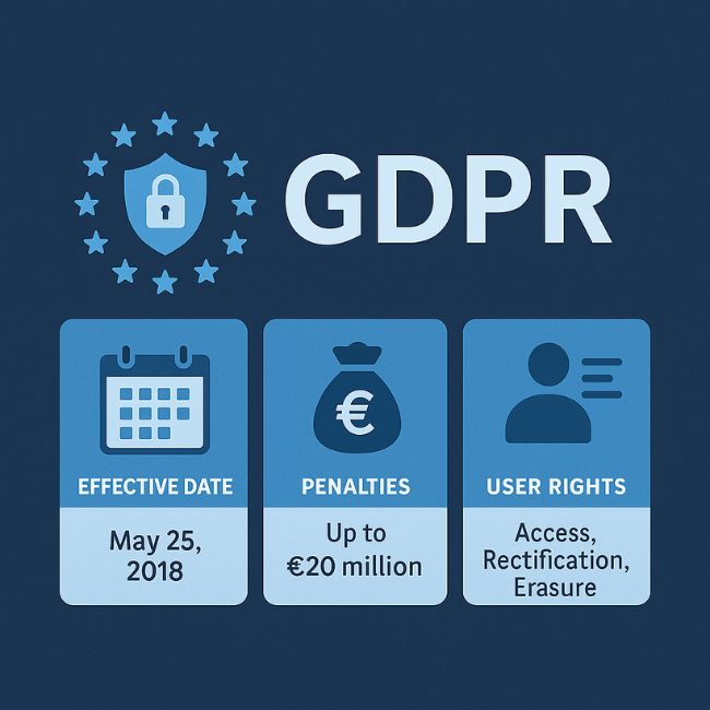 GDPR compliance illustration
