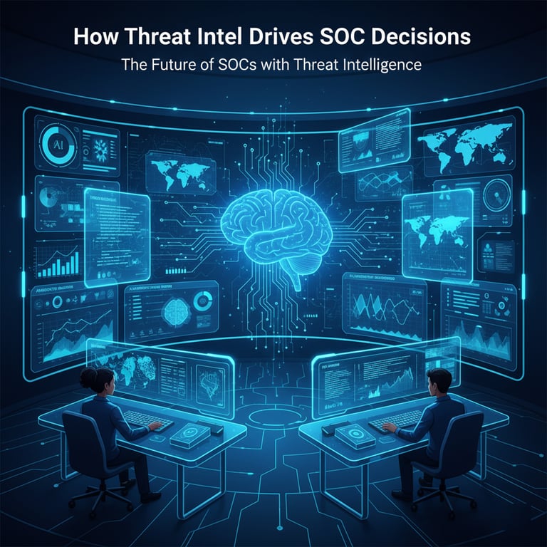 The Future of SOCs with Threat Intelligence