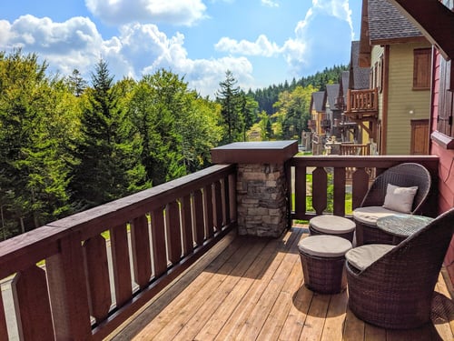 3rd Floor Private Balcony