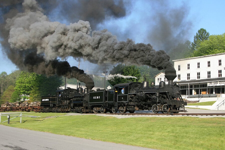 Cass Steam Engine Snowshoe WV