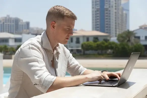 Benjamin, founder of Top Notch Forex. Image courtesy of TNFX