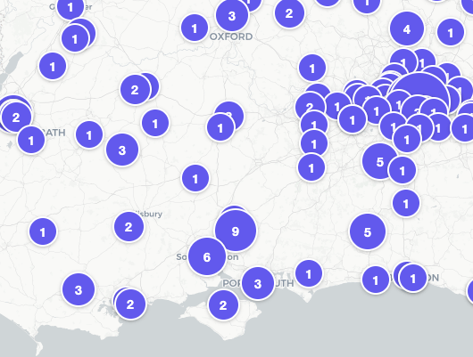 Climaxx Media talent map showing adult film performers worldwide