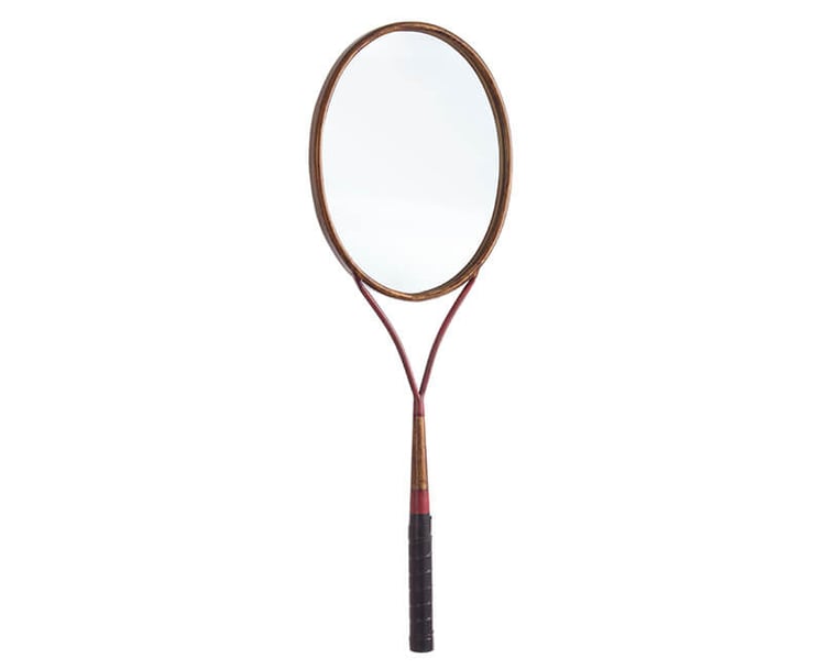 Zrcadlo raqueta 23 x 30,5 cm