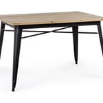 Jídelní stůl minnesota 80 x 120 cm černý