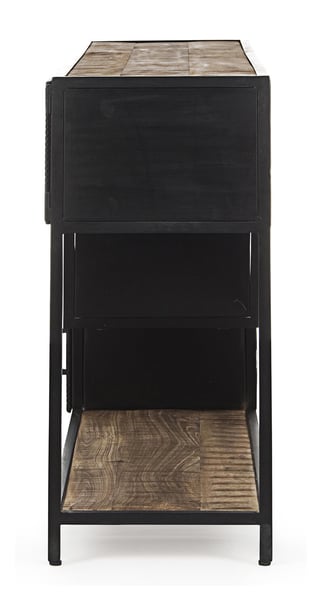 Konzolový stolek roder 140 x 82 černá