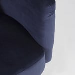 Dvoumístná pohovka tenbury 144 cm modrá