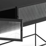 Konzolový stolek blur 100 x 90 černý