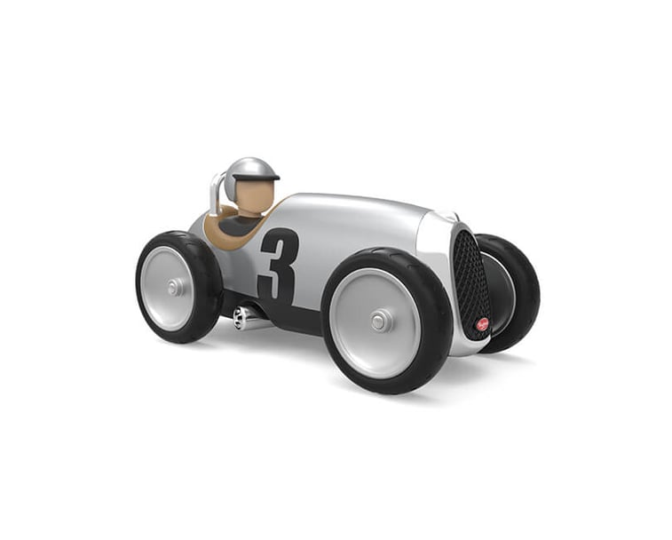 AUTÍČKO RACING CAR STŘÍBRNÉ
