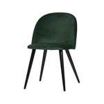 Jídelní židle fay velvet zelená 2ks