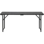 Jídelní stůl army 180 x 81 cm černý