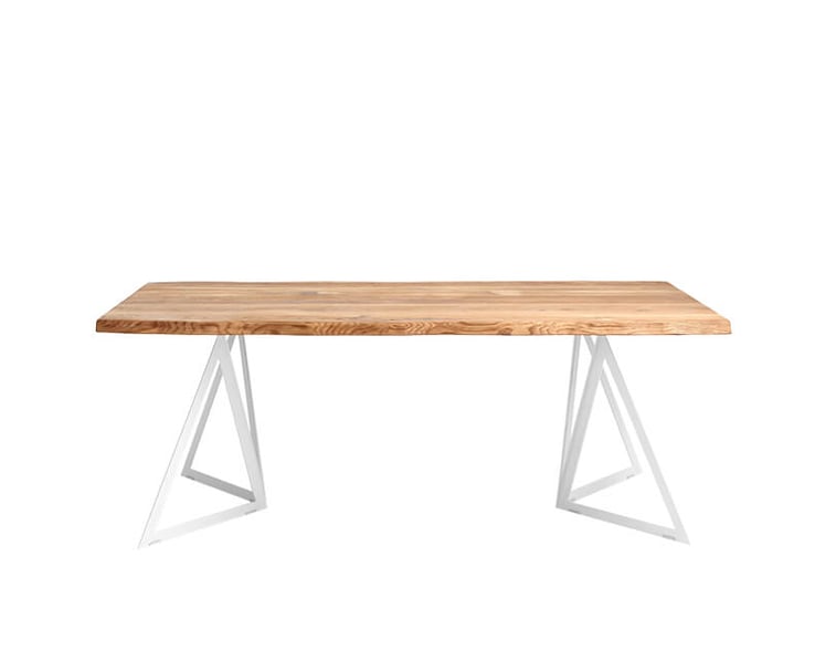 Jídelní stůl sherwood 180 x 90 cm bílý