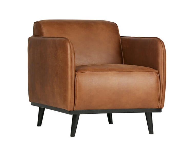 Křeslo statement classic cognac