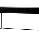 Konzolový stolek silas 140 x 40 černý