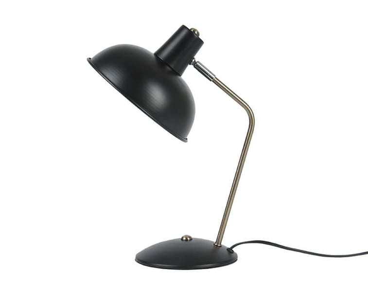 STOLNÍ LAMPA HOOD ČERNÁ