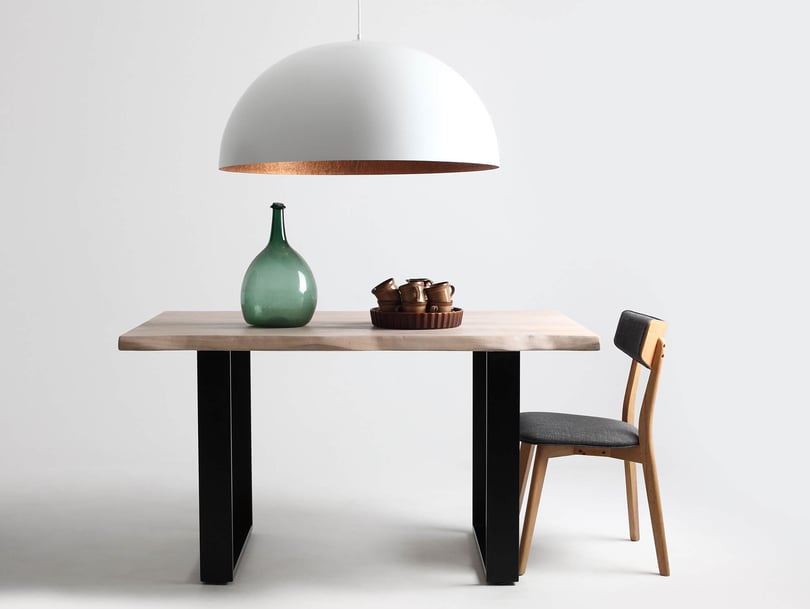 Stropní lampa lord 90 bílá
