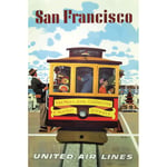 OBRAZ SAN FRANCISCO UNITED AIR LINES 2