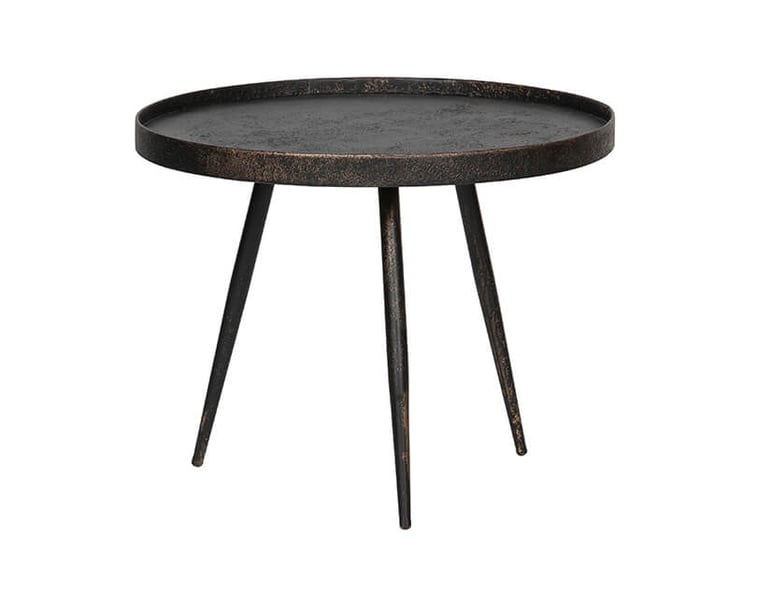 Konferenční stolek BOUNDS L Ø 58 CM antický zlatý