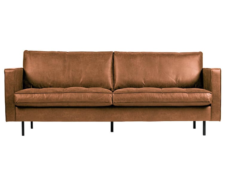Dvoumístná pohovka rodeo classic 230 cm cognac