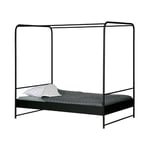 Postel bunk 120 x 200 cm černá