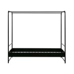 Postel bunk 90 x 200 cm černá