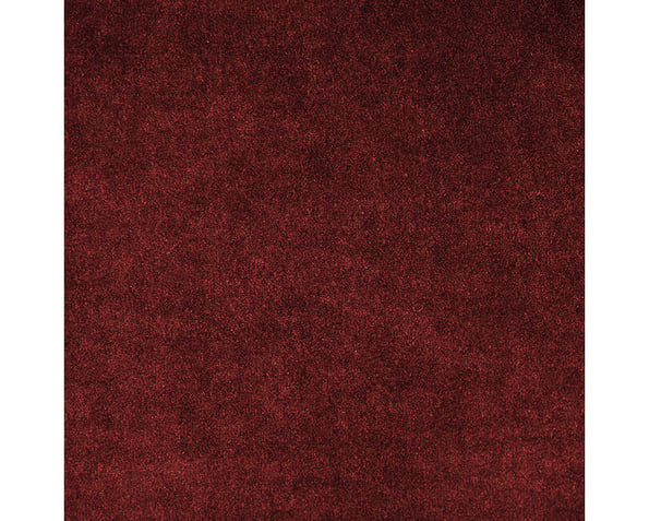 Postel mae velvet 180x200 cm s černými nohami červená