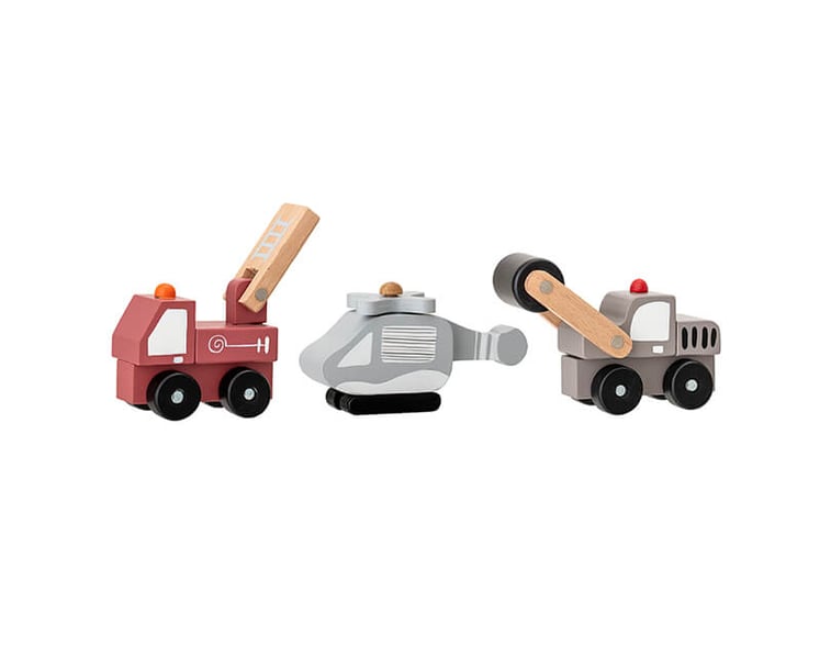 Set tří hraček Grey šedé