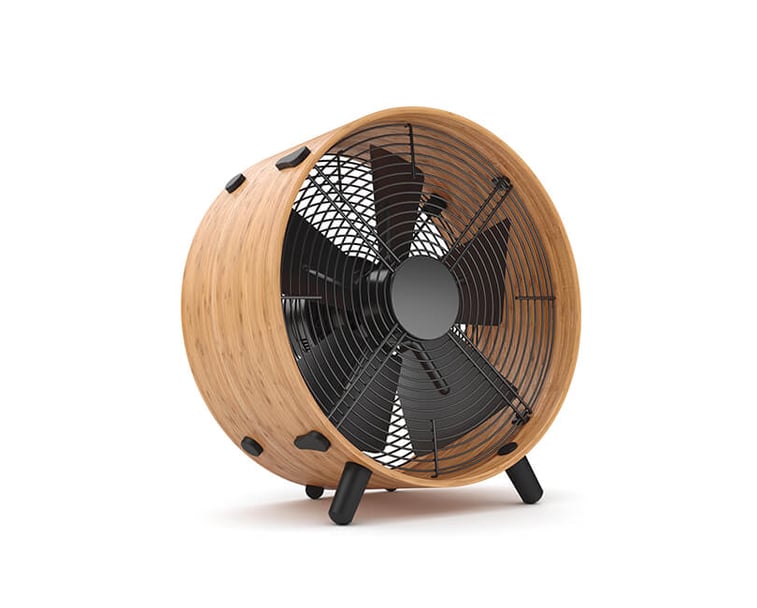 Podlahový ventilátor otto bambus