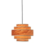 Stropní lampa walnut