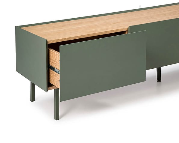 TV SKŘÍŇKA ARISTA ZELENÁ 180 X 40