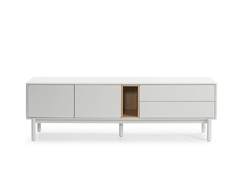TV SKŘÍŇKA CORVO KRÉMOVÁ 180 X 40 cm