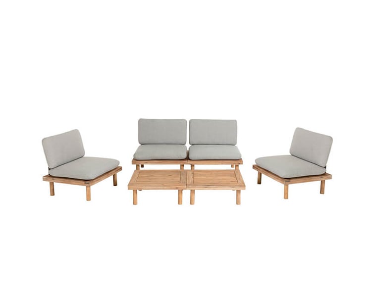 ZAHRADNÍ SET VIRIDIS 2 ŠEDÝ
