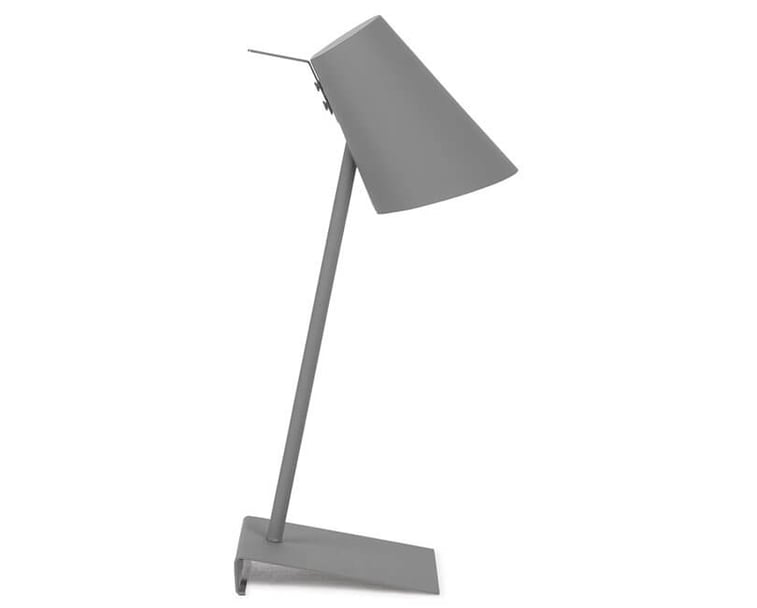 STOLNÍ LAMPA CARDIFF ŠEDÁ