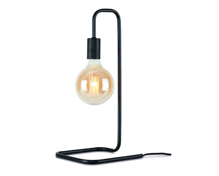 STOLNÍ LAMPA LONDON ČERNÁ