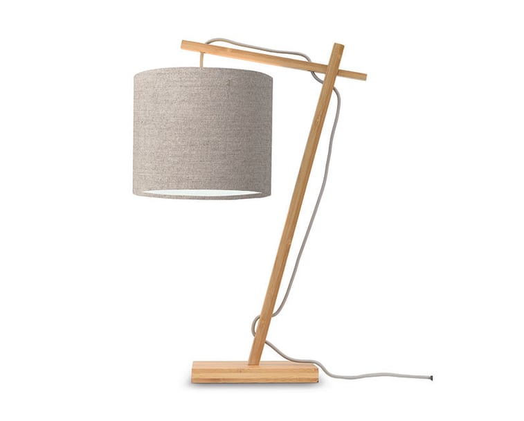 STOLNÍ LAMPA ANDES PŘÍRODNÍ, BÉŽOVÁ