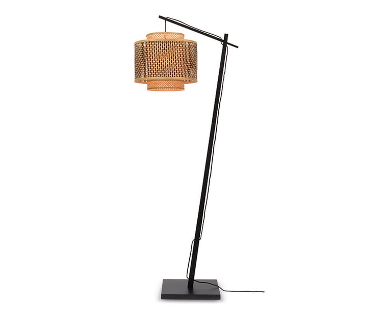 Stojací  LAMPA BHUTAN S ČERNÁ
