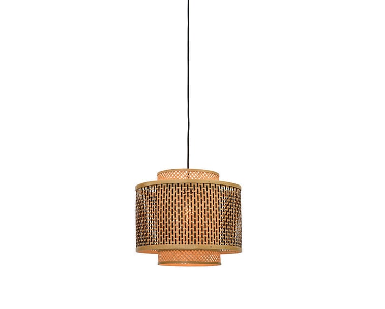 STROPNÍ LAMPA BHUTAN S ČERNÁ