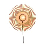 NÁSTĚNNÁ LAMPA BROMO S ROUND PŘÍRODNÍ