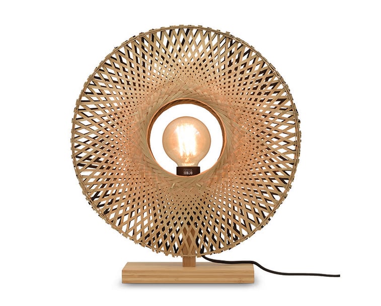 STOLNÍ LAMPA KALIMANTAN Ø 44 CM PŘÍRODNÍ