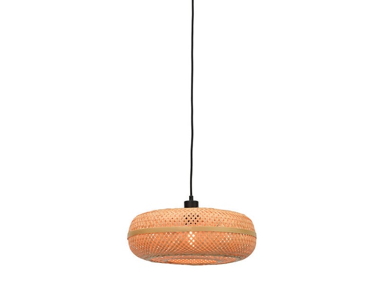 ZÁVĚSNÁ LAMPA PALAWAN S PŘÍRODNÍ