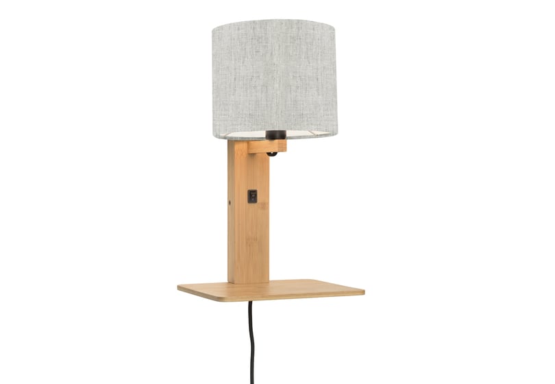 NÁSTĚNNÁ LAMPA ANDES PŘÍRODNÍ, SVĚTLE BÉŽOVÁ