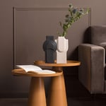 Odkládací stolek Rizky Ø 40 x 37,5 cm hořčicová