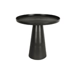 Odkládací stolek Rizky Ø 40 x 43 cm černá