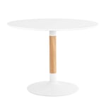Kulatý stůl rami Ø 100 cm bílý