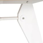Kulatý stůl nera Ø 100 cm bílo-hnědý