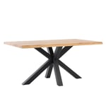 Stůl cerga 140 x 90 cm černý